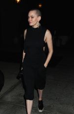 ROSE MCGOWAN Leaves Bowery Hotel in New York 08/29/2016