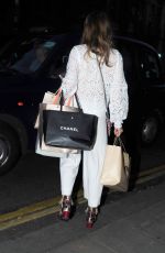 ROSIE FORTESCUE at Ivy Garden in Chelsea 08/03/2016