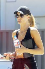 ROSIE HUNTINGTON-WHITELEY Heading to a Gym in West Hollywood 08/16/2016