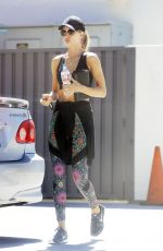 ROSIE HUNTINGTON-WHITELEY Heading to a Gym in West Hollywood 08/16/2016