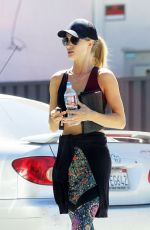 ROSIE HUNTINGTON-WHITELEY Heading to a Gym in West Hollywood 08/16/2016