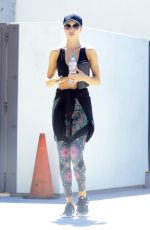 ROSIE HUNTINGTON-WHITELEY Heading to a Gym in West Hollywood 08/16/2016