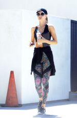 ROSIE HUNTINGTON-WHITELEY Heading to a Gym in West Hollywood 08/16/2016