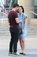 RUMER WILLIS at Adele Concert in Los Angeles 08/09/2016
