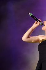 SABRINA CARPENTER Performs at Musikfest in Bethlehem 08/12/2016