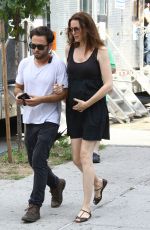 SAFFRON BURROWS on the Set of 