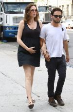 SAFFRON BURROWS on the Set of 