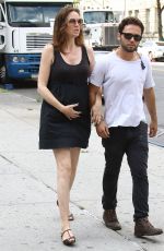 SAFFRON BURROWS on the Set of 