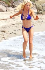 SARA BARRETT in Bikini at a Beach in Malibu 08/25/2016
