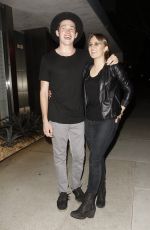SARAH MOORE Night Out in Los Angeles 08/03/2016