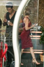 SCARLETT JOHANSSON on the Set of 