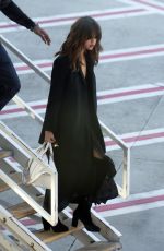 SELENA GOMEZ Arrives at Sydney International Airport 08/08/2016