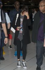 SELENA GOMEZ at Airport in Sydney 08/10/2016