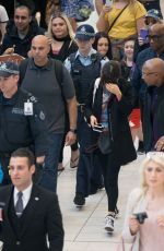 SELENA GOMEZ at Airport in Sydney 08/10/2016