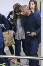 SELENA GOMEZ at Brisbane Airport 08/12/2016