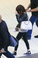 SELENA GOMEZ at Brisbane Airport 08/12/2016