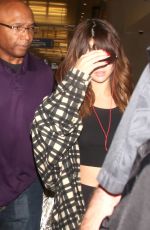 SELENA GOMEZ at Los Angeles International Airport 08/14/2016