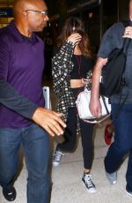 SELENA GOMEZ at Los Angeles International Airport 08/14/2016