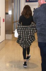 SELENA GOMEZ at Los Angeles International Airport 08/14/2016