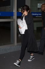 SELENA GOMEZ at Tullamarine Airport in Melbourne 08/05/2016
