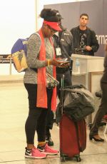 SERENA WILLIAMS Gets Ready to Return Home from Rio De Janeiro 08/10/2016