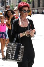 SHARON OSBOURNE Out and About in Beverly Hills 08/17/2016