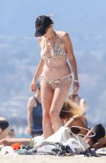SHARON STONE in Bikini at a Beach in Venice 08/12/2016