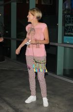 SHARON STONE Night Out in Los Angeles 08/09/2016