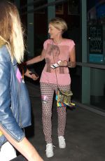 SHARON STONE Night Out in Los Angeles 08/09/2016
