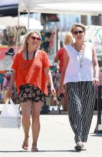 SHARON STONE Out and About in Venice Beach 08/11/2016