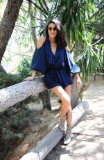 SHAY MITCHELL at at Biore Animal Print Pore Strips Launch at Wildlife Aaystation in Los Angeles 08/12/2016