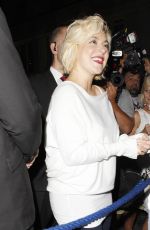 SHERIDAN SMITH Leaves Savoy Theatre in London 08/05/2016