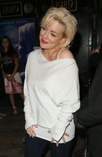 SHERIDAN SMITH Leaves Savoy Theatre in London 08/05/2016