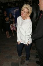 SHERIDAN SMITH Leaves Savoy Theatre in London 08/05/2016