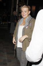 SHERIDAN SMITH Leaves Savoy Theatre in London 08/11/2016