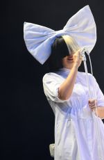 SIA at V Festival at Hylands Park in Chelmsford 08/20/2016