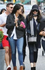 SOFIA CARSON and DIANNE DOAN Out for Lunch in Vancouver 08/24/2016