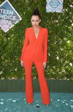 SOFIA CARSON at Teen Choice Awards 2016 in Inglewood 07/31/2016