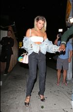 SOFIA RICHIE at Nice Guy in West Hollywood 08/24/2016