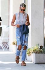 SOFIA RICHIE in RIpped Jeans Out in Beverly Hills 08/03/2016