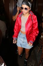 SOFIA RICHIE Leaves Il Pastaio in Beverly Hills 08/15/2016