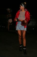 SOFIA RICHIE Night Out in Beverly Hills 08/15/2016