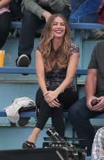 SOFIA VERGARA on the Set of 