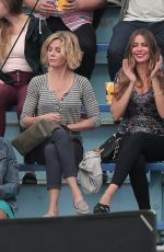 SOFIA VERGARA on the Set of 