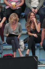 SOFIA VERGARA on the Set of 