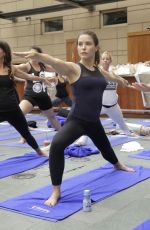 SOPHIA BUSH at a Private Yoga Event Lollapalooza Weekend in Chicago 07/30/2016