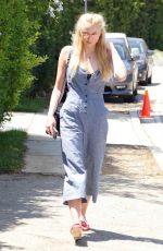 SOPHIE TURNER Out and Abouit in Brentwood 08/13/2016