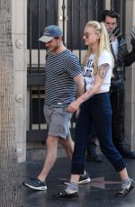 SOPHIE TURNER Out Shopping in Los Angeles 08/23/2016