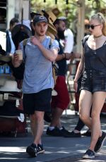 SOPHIE TURNER Shopping at The Grove in Los Angeles 08/11/2016