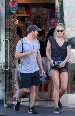 SOPHIE TURNER Shopping in Los Angeles 08/11/2016